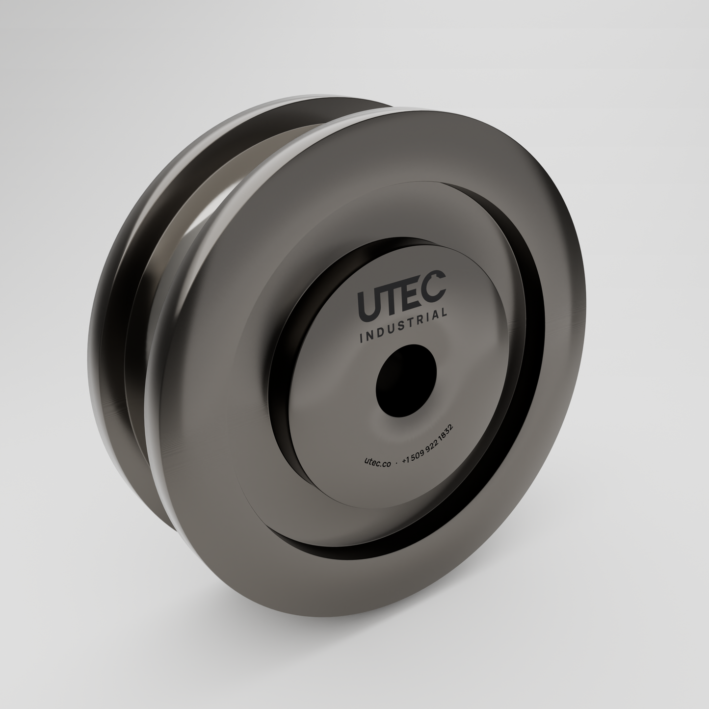 18" Double-Flanged Crane Wheel