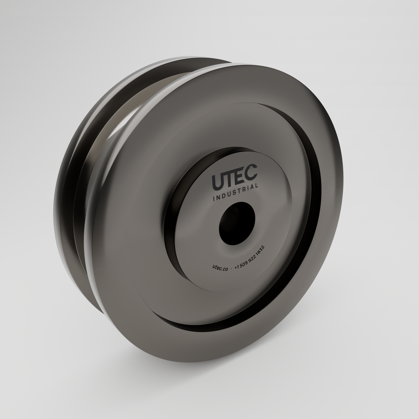 20" Double-Flanged Crane Wheel