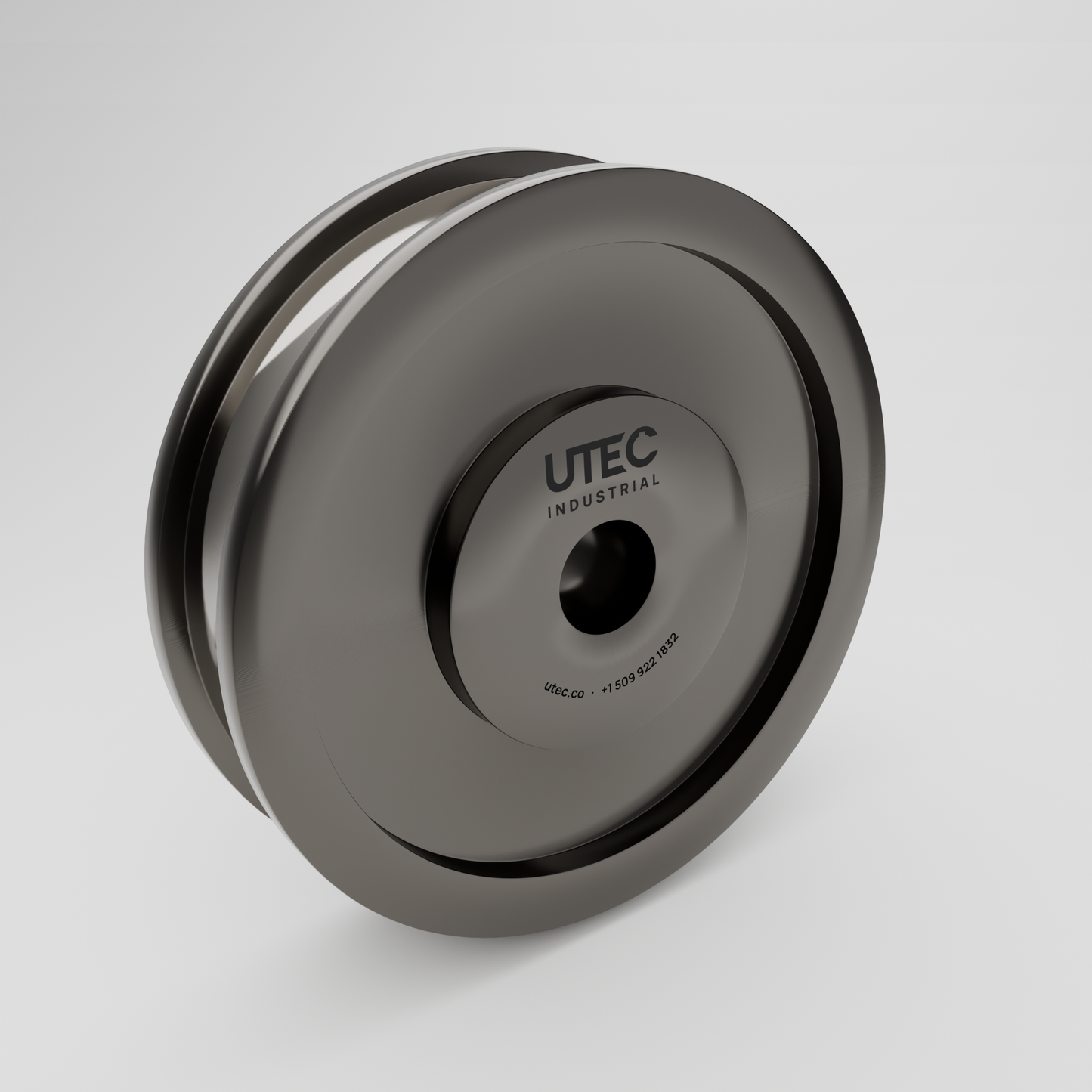 27" Double-Flanged Crane Wheel