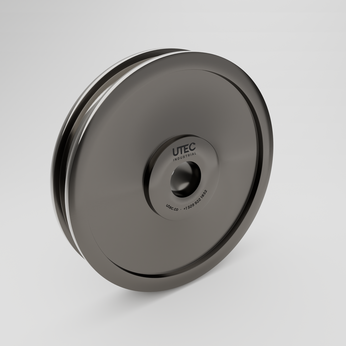 36" Double-Flanged Crane Wheel