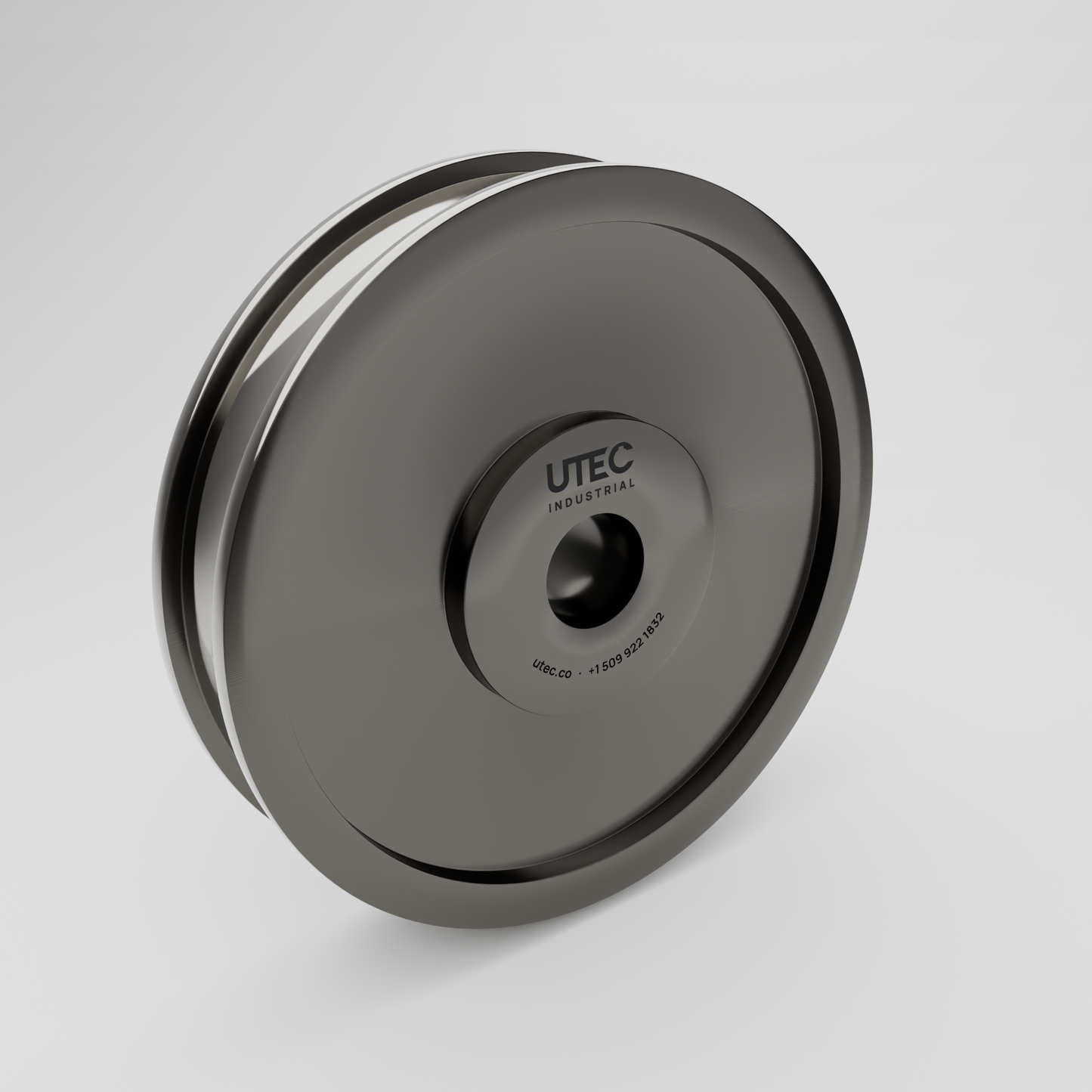 36" Double-Flanged Crane Wheel