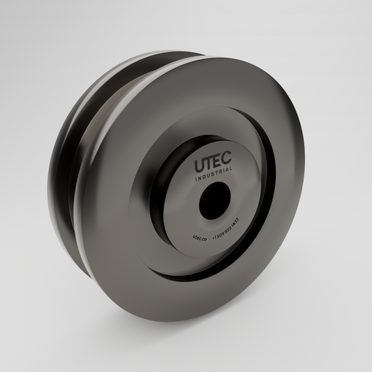 12" Double-Flanged Crane Wheel
