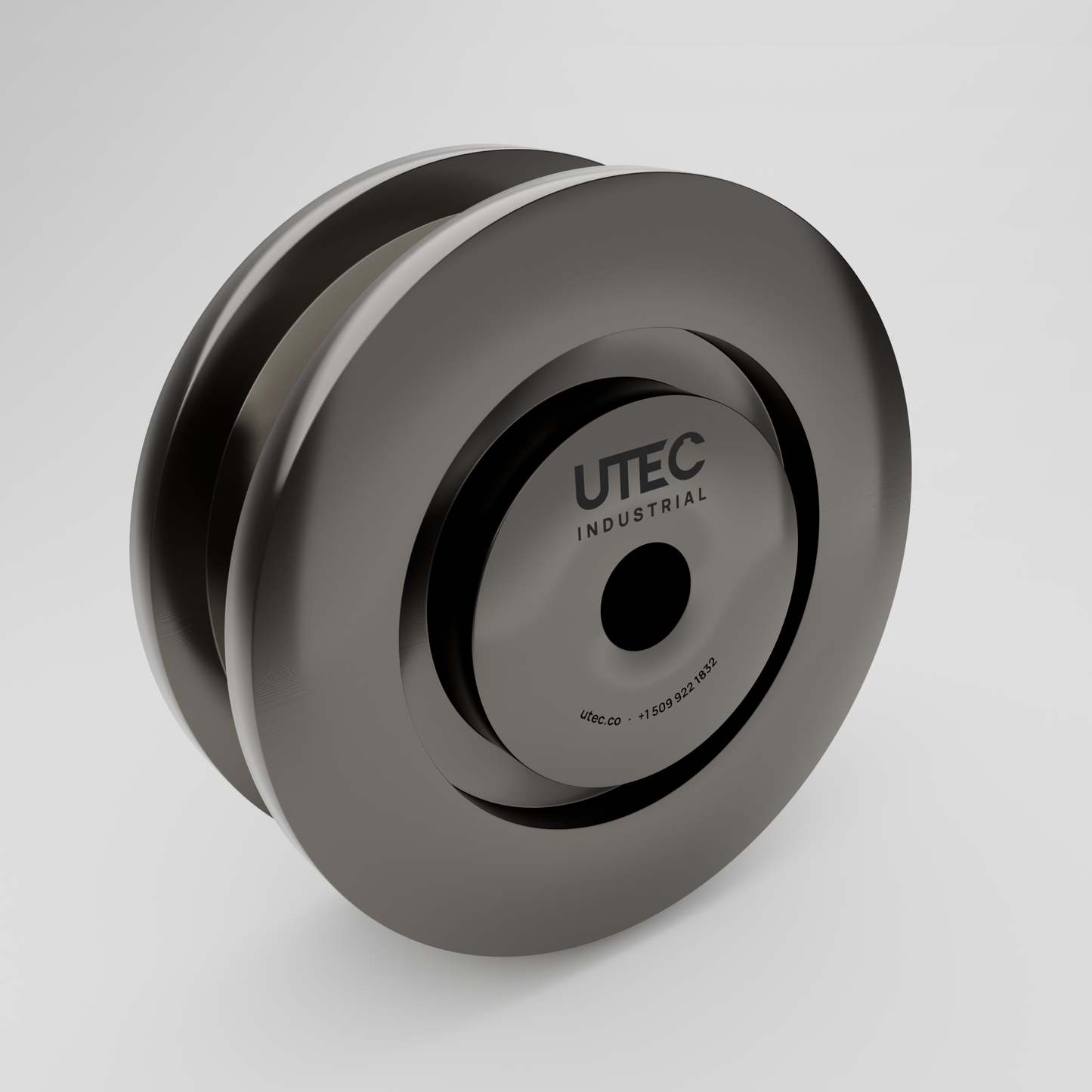 12" Double-Flanged Crane Wheel