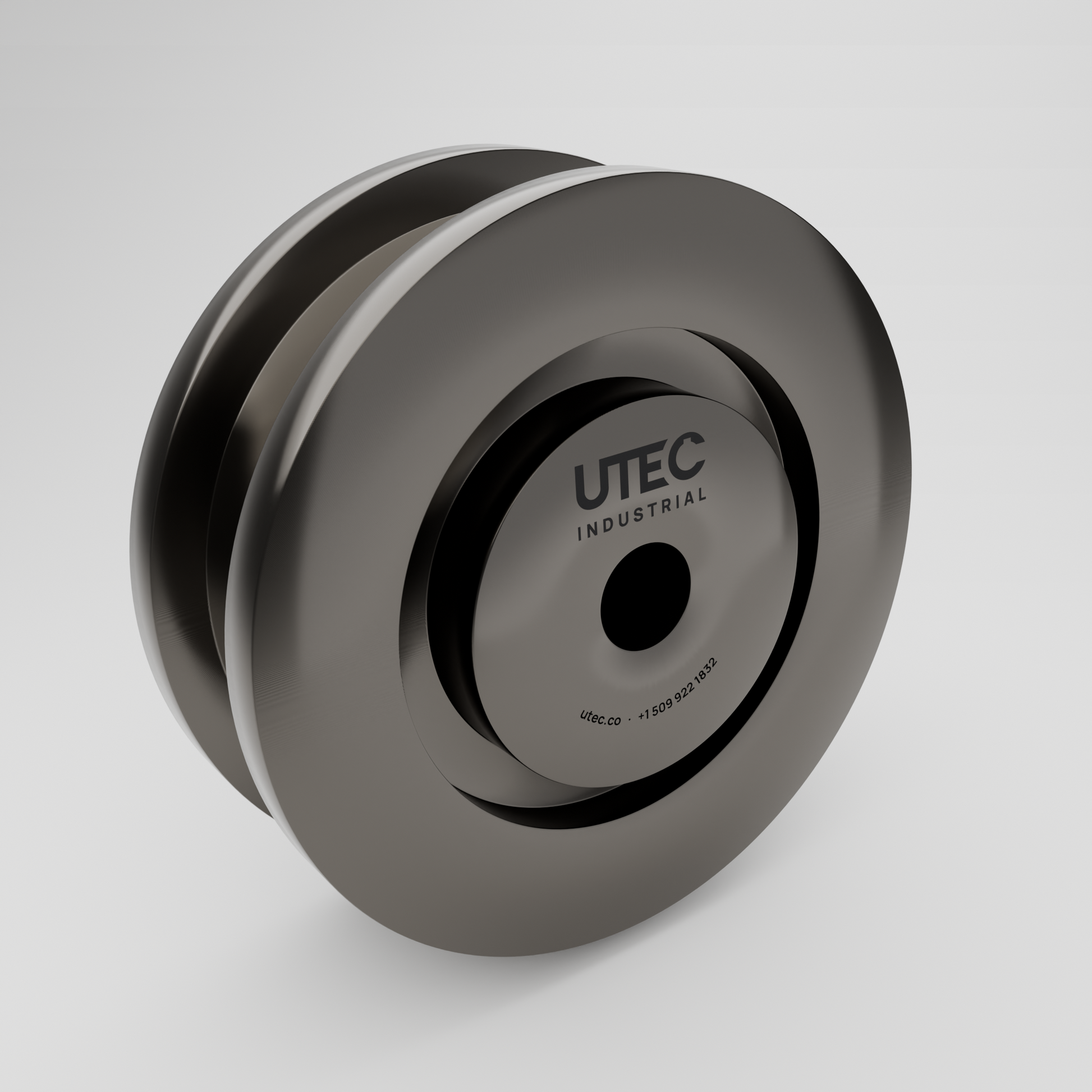 12" Double-Flanged Crane Wheel