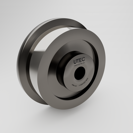 12" Single-Flanged Industrial Wheel