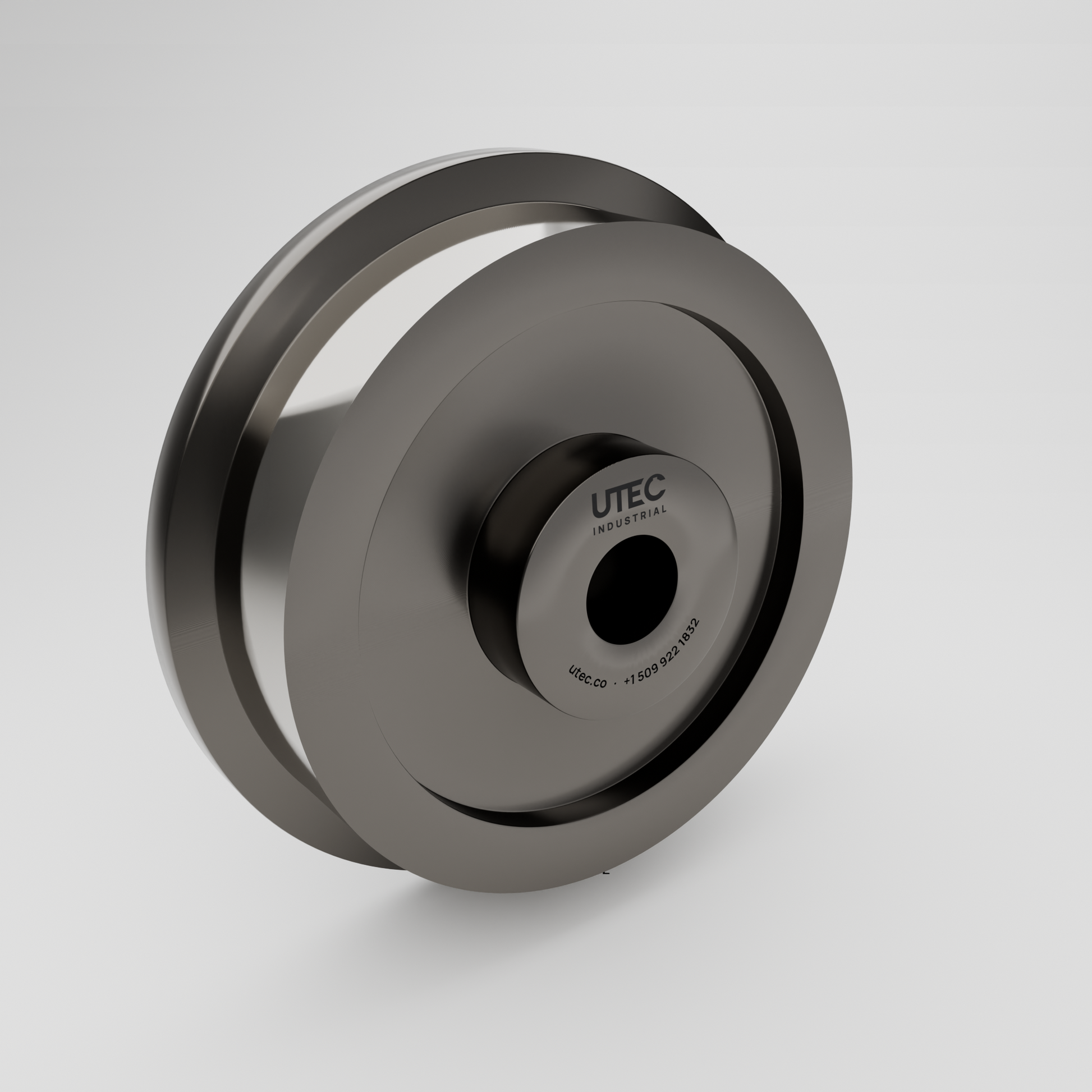 14" Single-Flanged Industrial Wheel