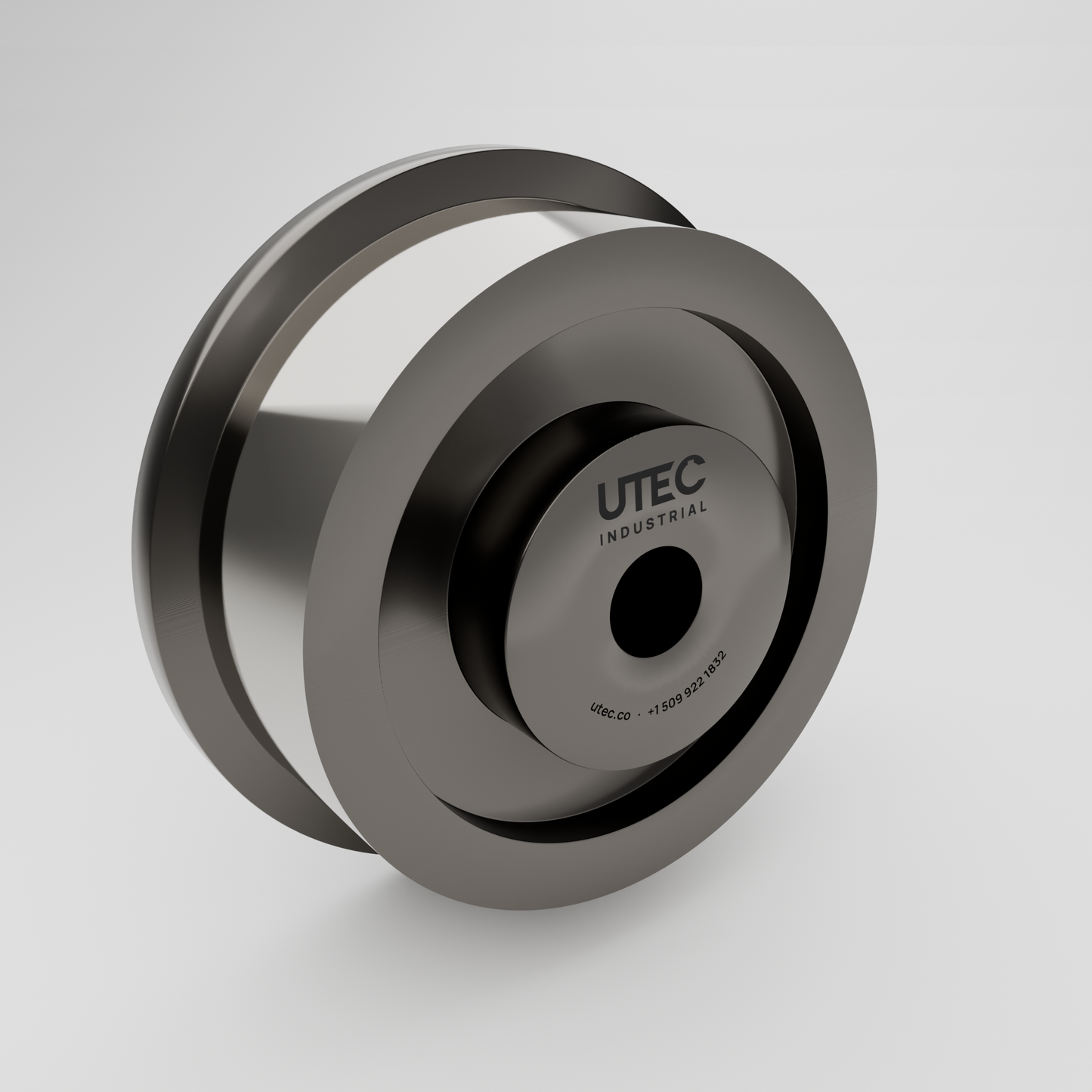 14" Single-Flanged Industrial Wheel