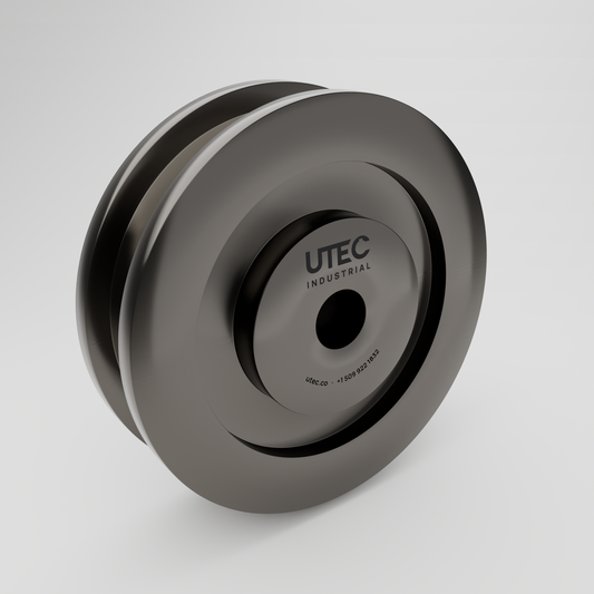 15" Double-Flanged Crane Wheel