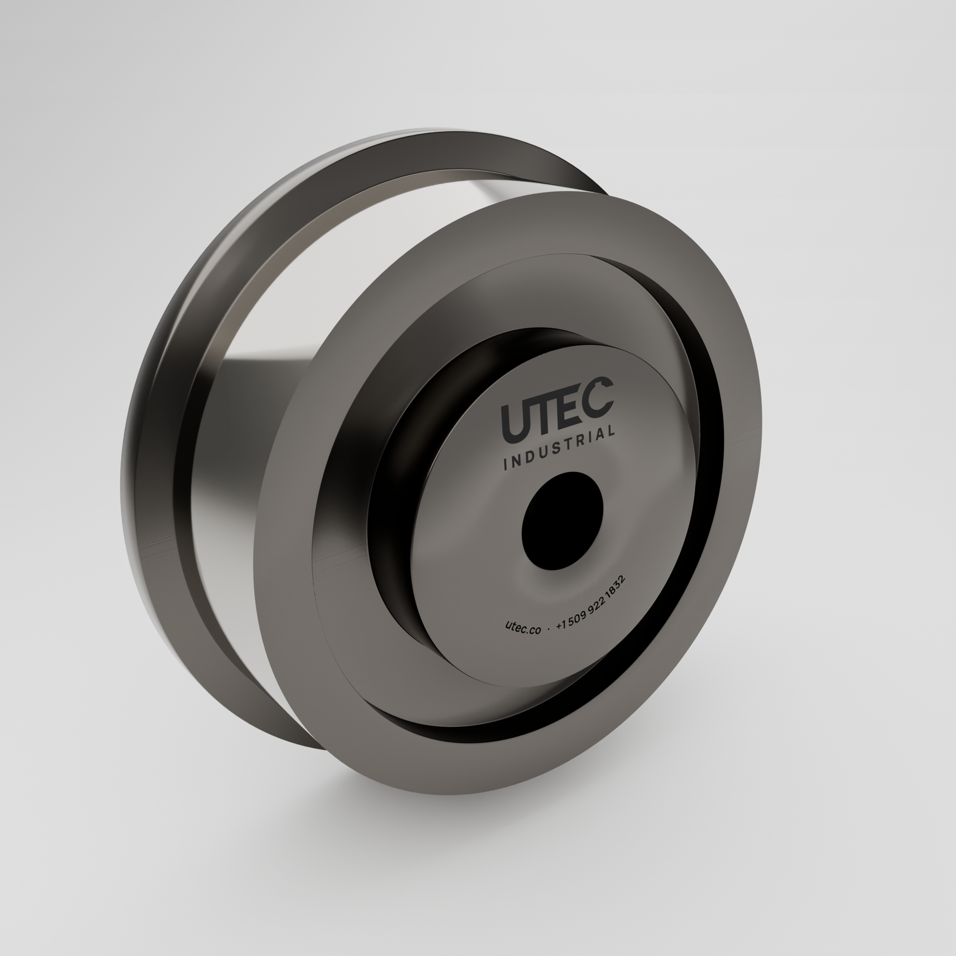 16" Single-Flanged Industrial Wheel