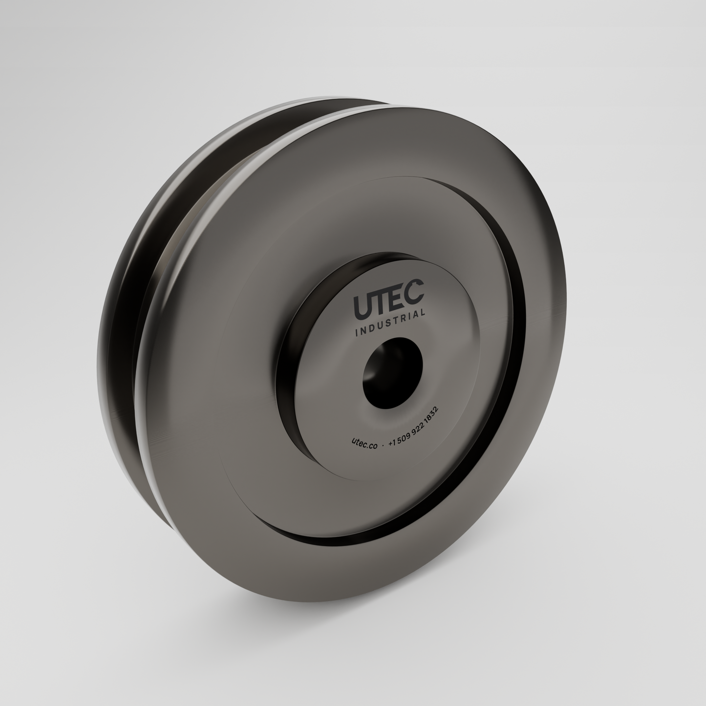18" Double-Flanged Crane Wheel
