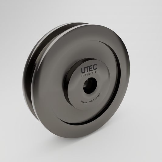 18" Double-Flanged Crane Wheel