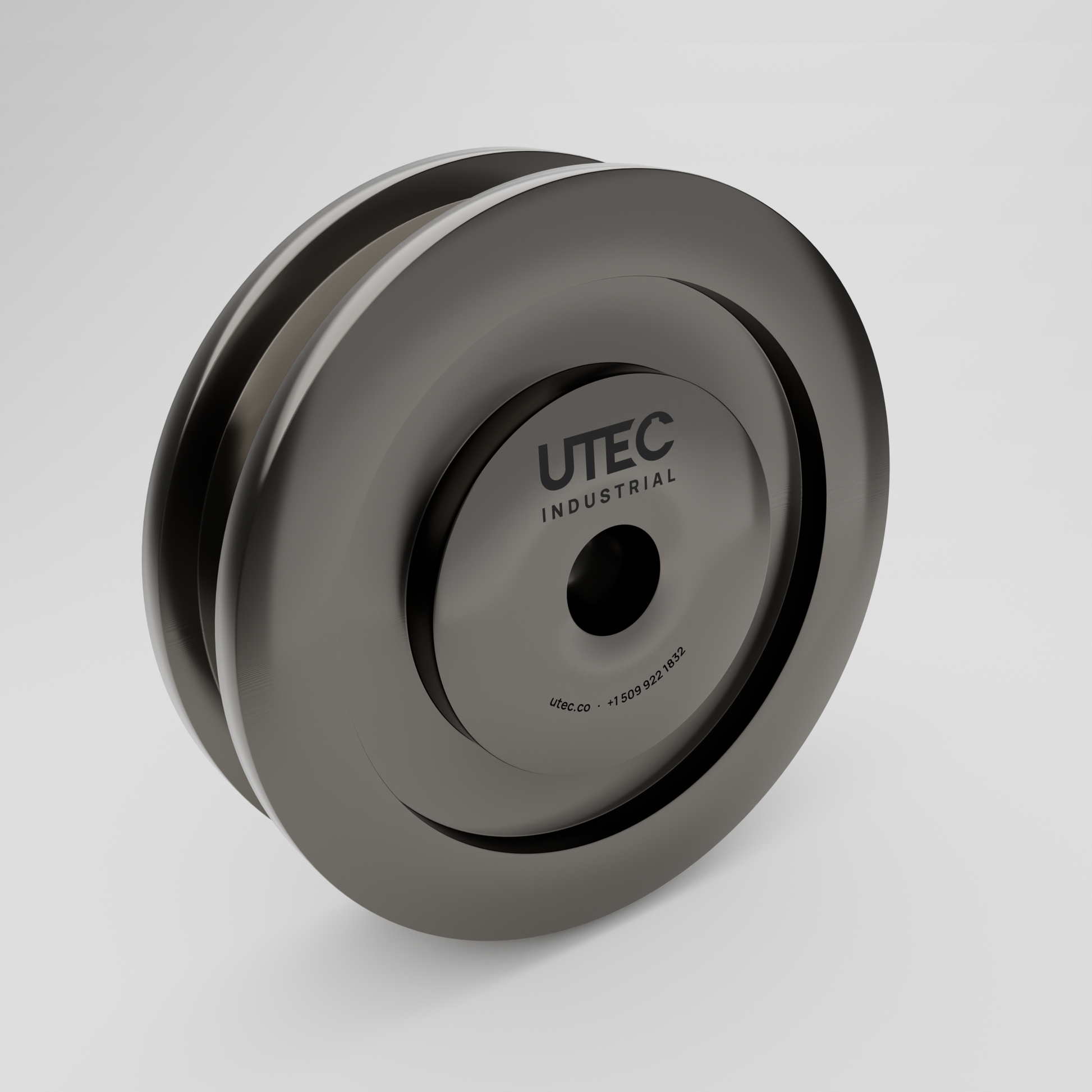 18" Double-Flanged Crane Wheel