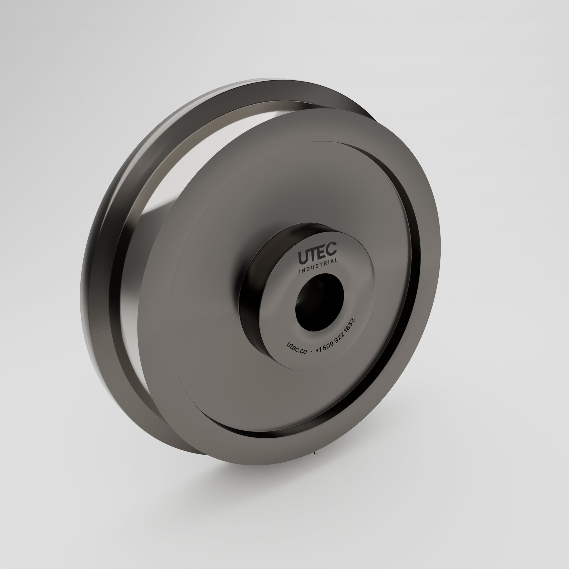 18" Single-Flanged Industrial Wheel