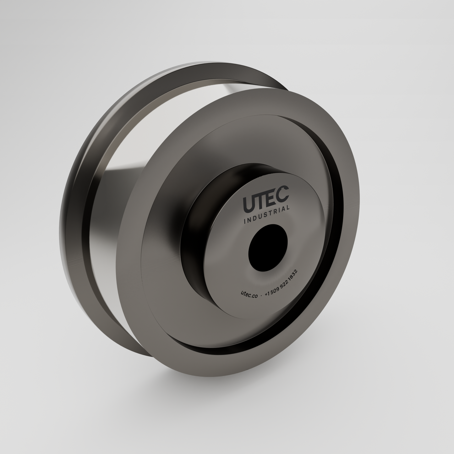 18" Single-Flanged Industrial Wheel