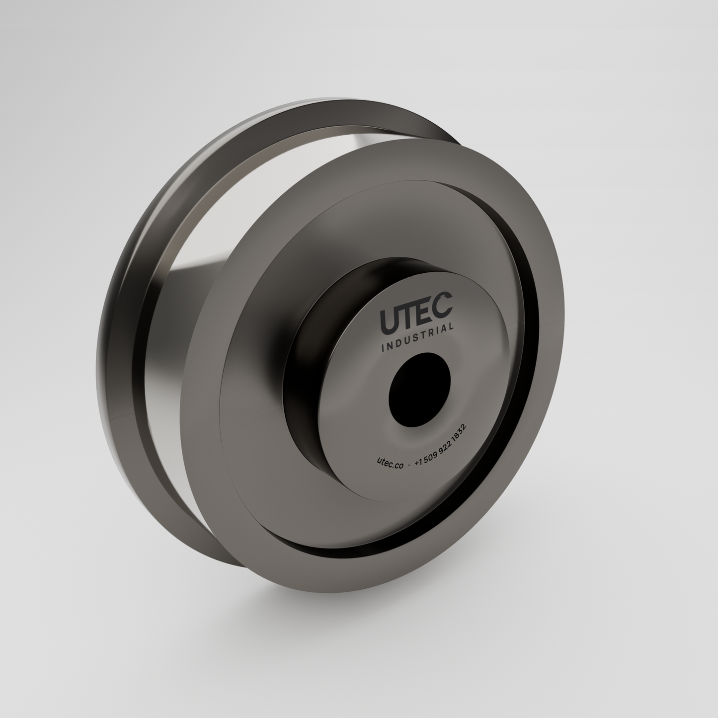 18" Single-Flanged Industrial Wheel