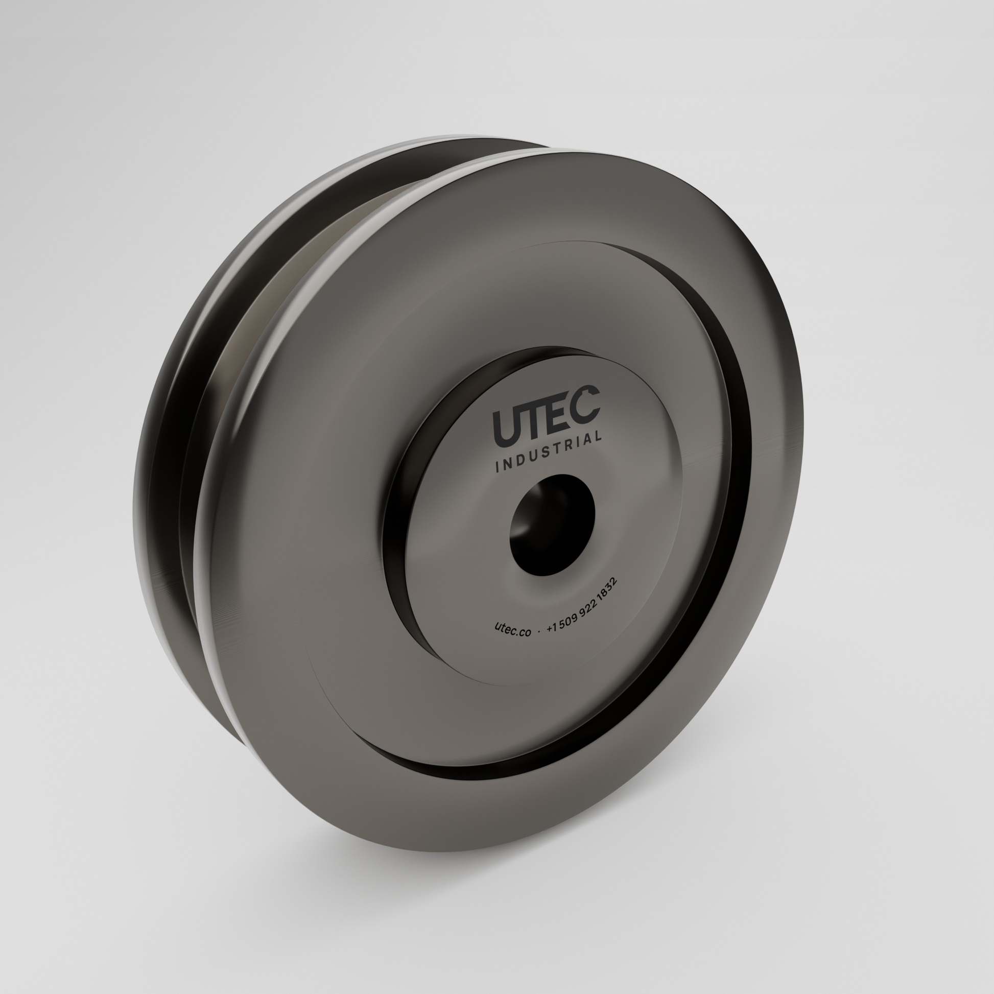 20" Double-Flanged Crane Wheel