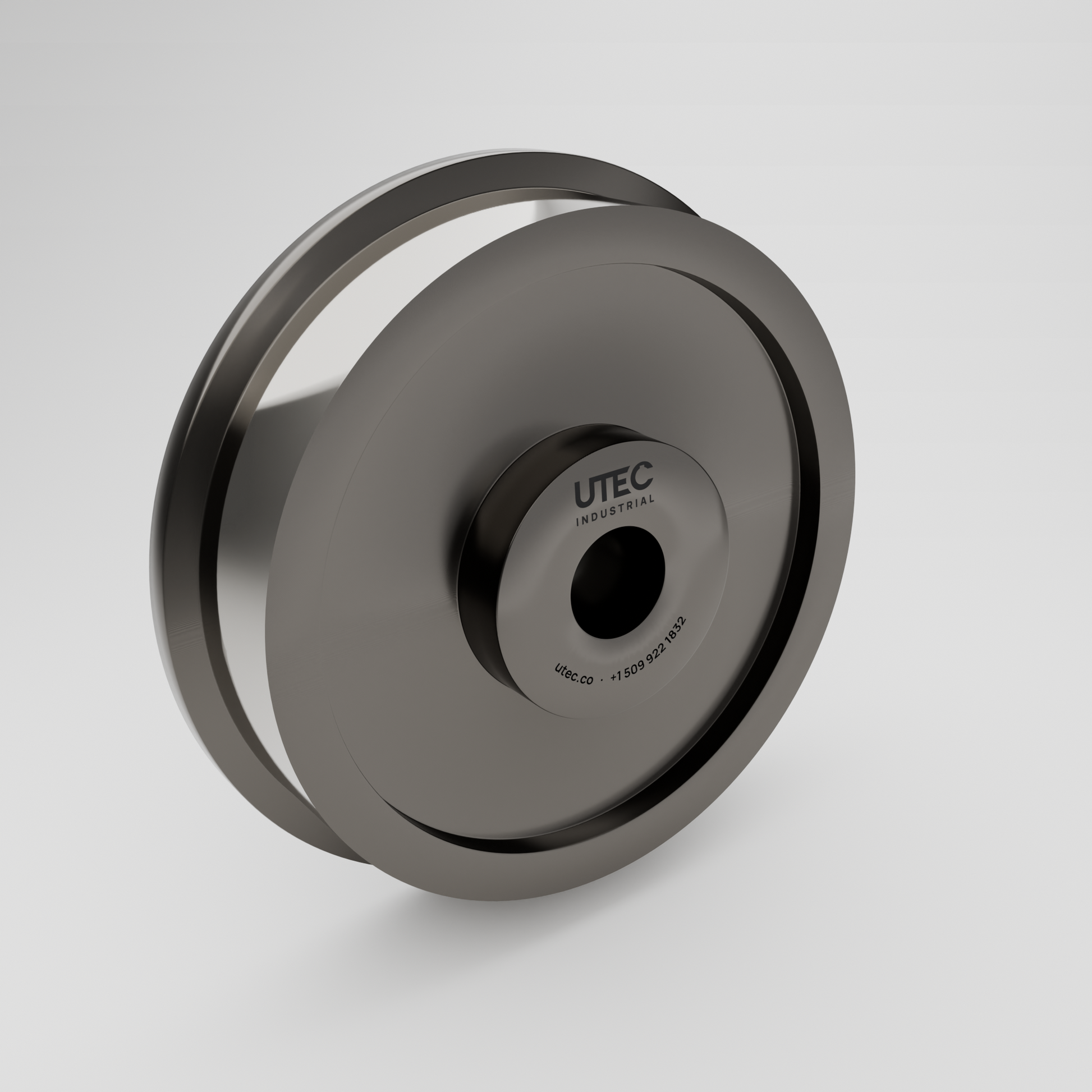 20" Single-Flanged Industrial Wheel