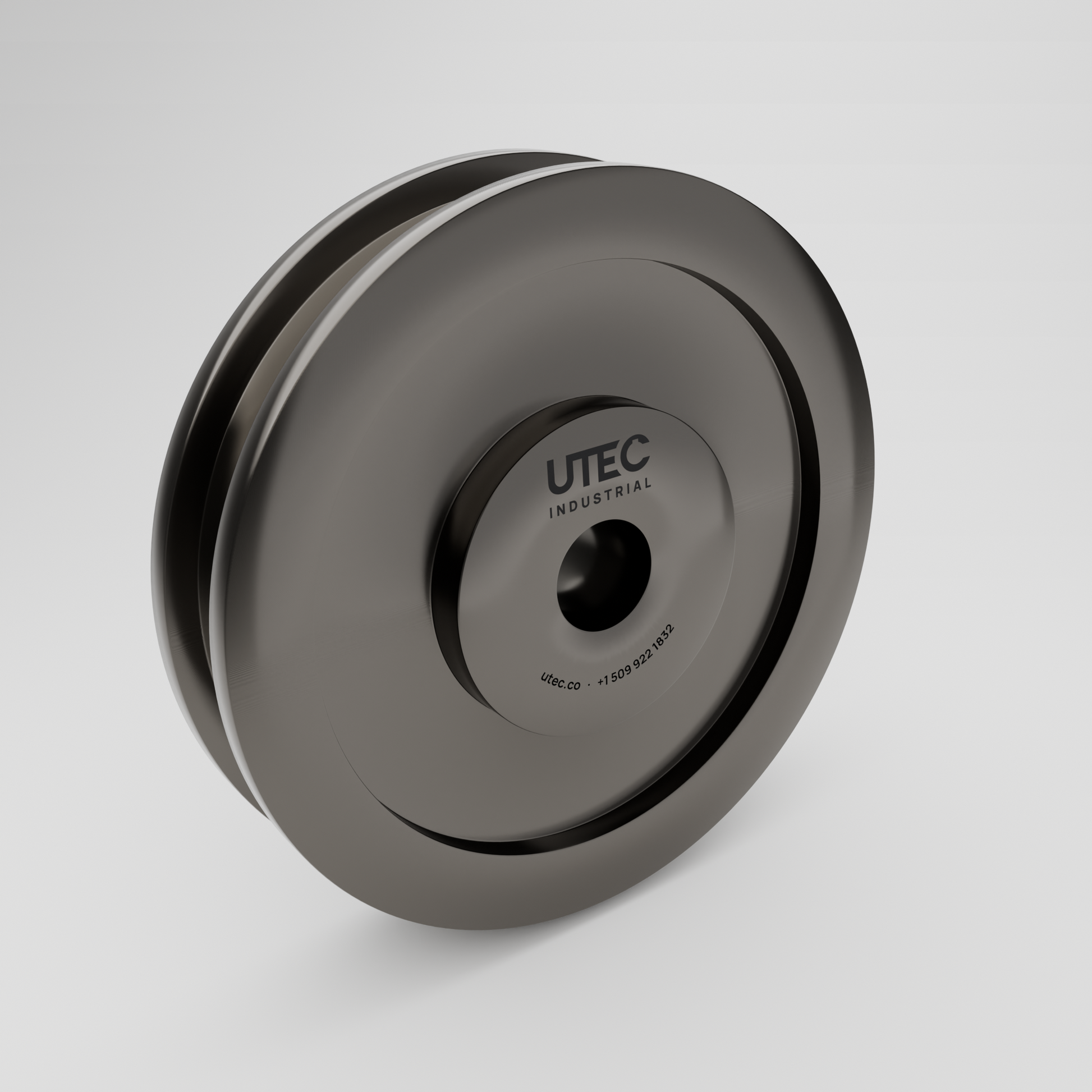 21" Double-Flanged Crane Wheel