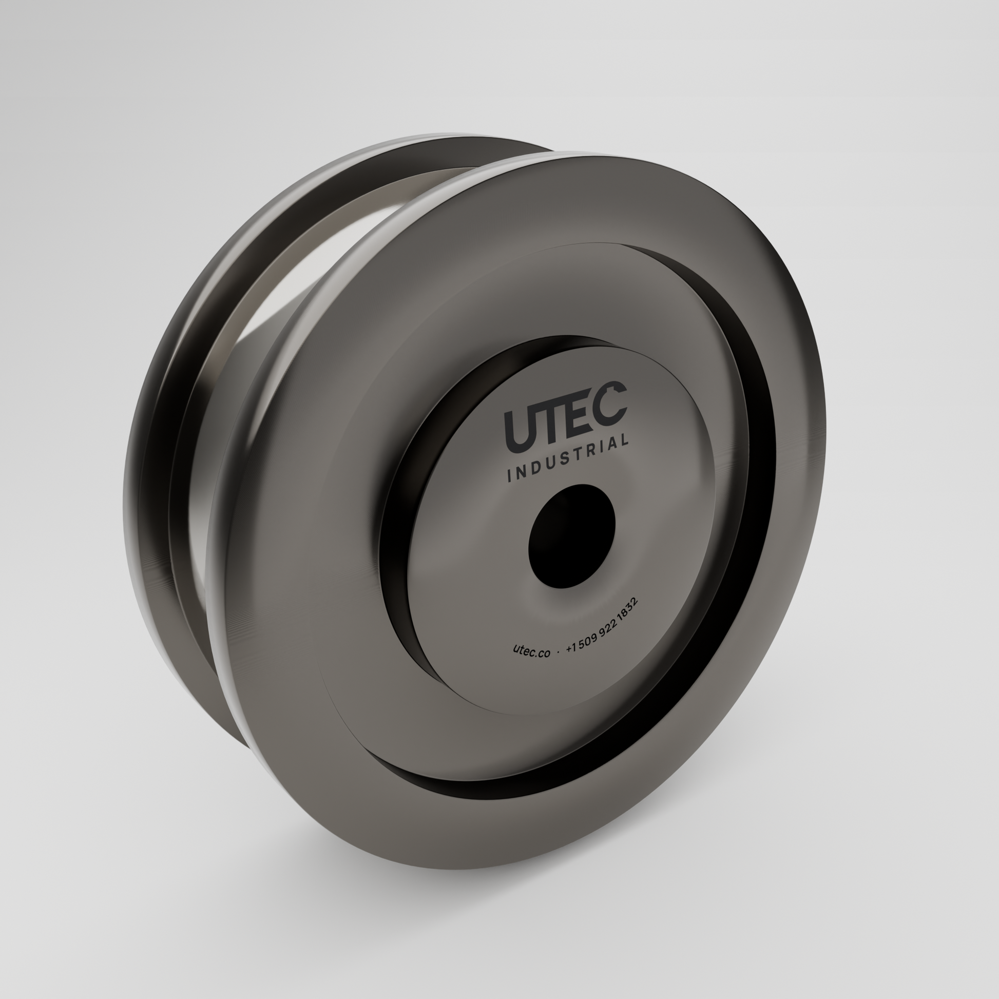 21" Double-Flanged Crane Wheel
