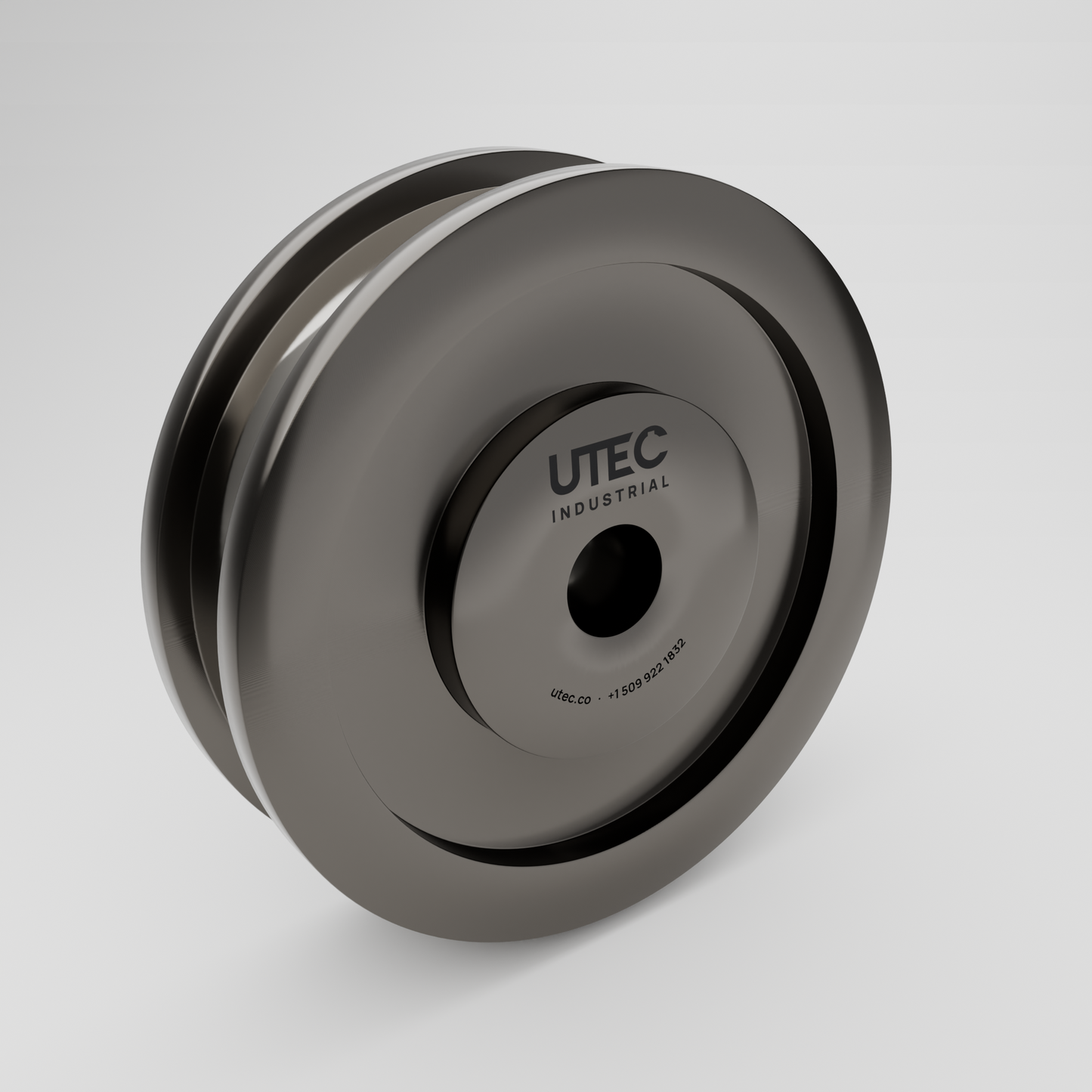 21" Double-Flanged Crane Wheel