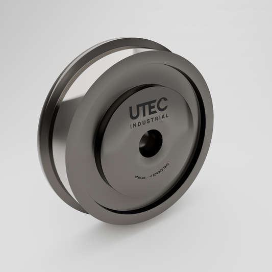 22" Single-Flanged Industrial Wheel