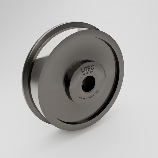 22" Single-Flanged Industrial Wheel