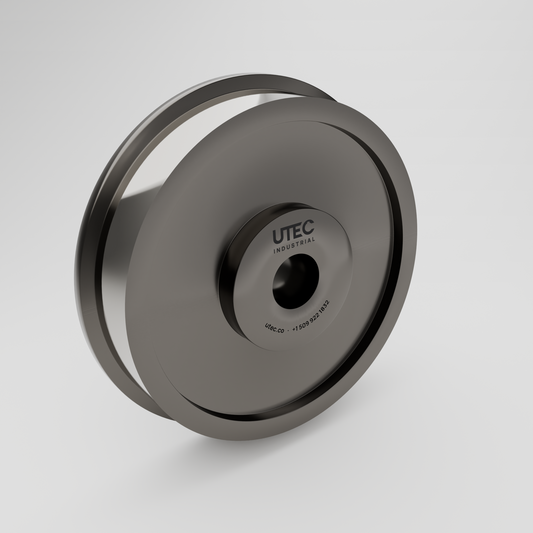 24" Single-Flanged Industrial Wheel