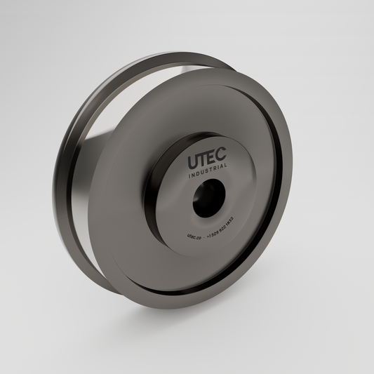 24" Single-Flanged Industrial Wheel
