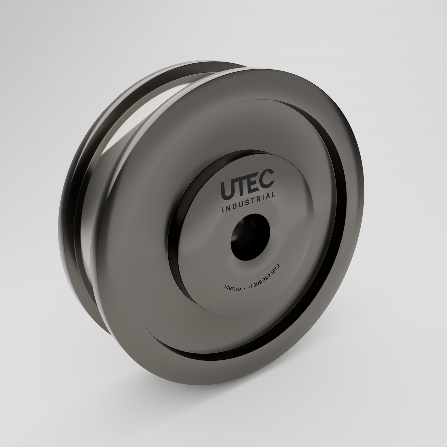 27" Double-Flanged Crane Wheel