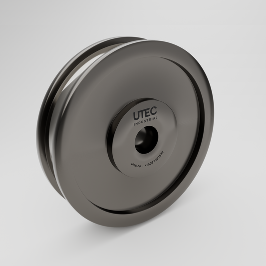 30" Double-Flanged Crane Wheel