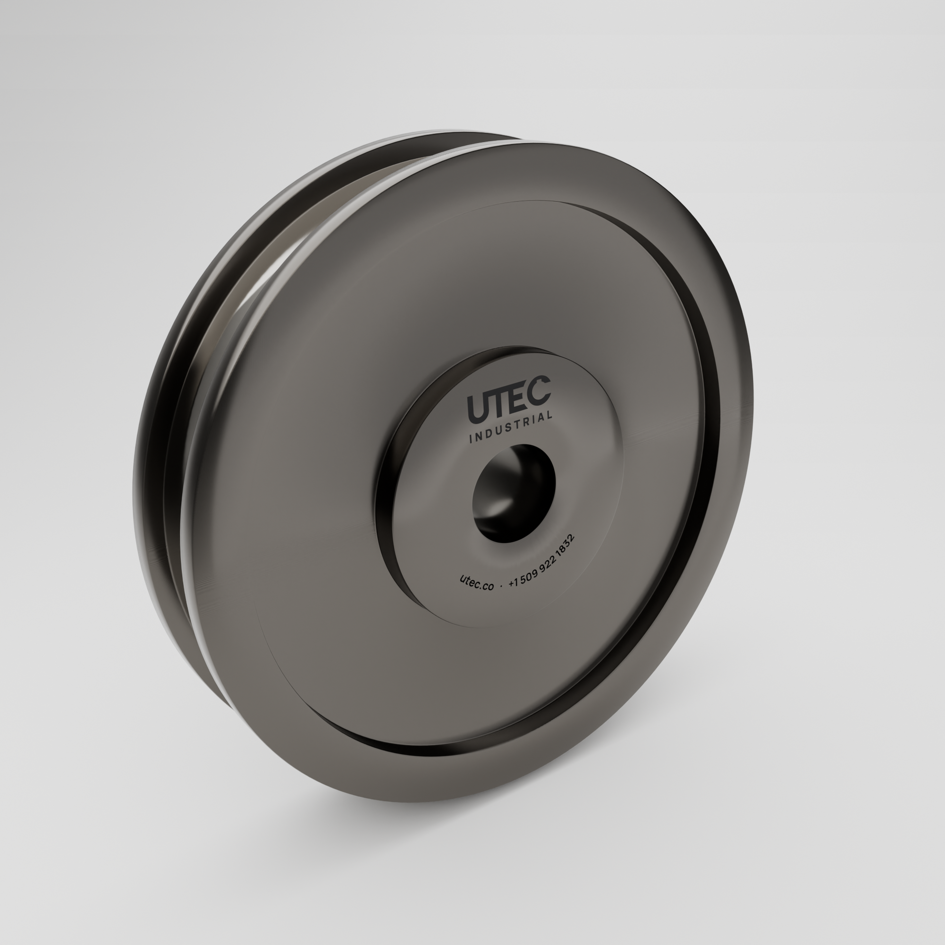 30" Double-Flanged Crane Wheel