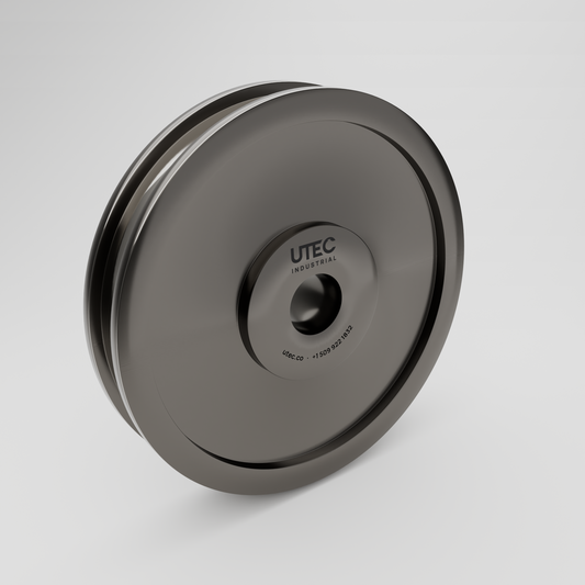 33" Double-Flanged Crane Wheel