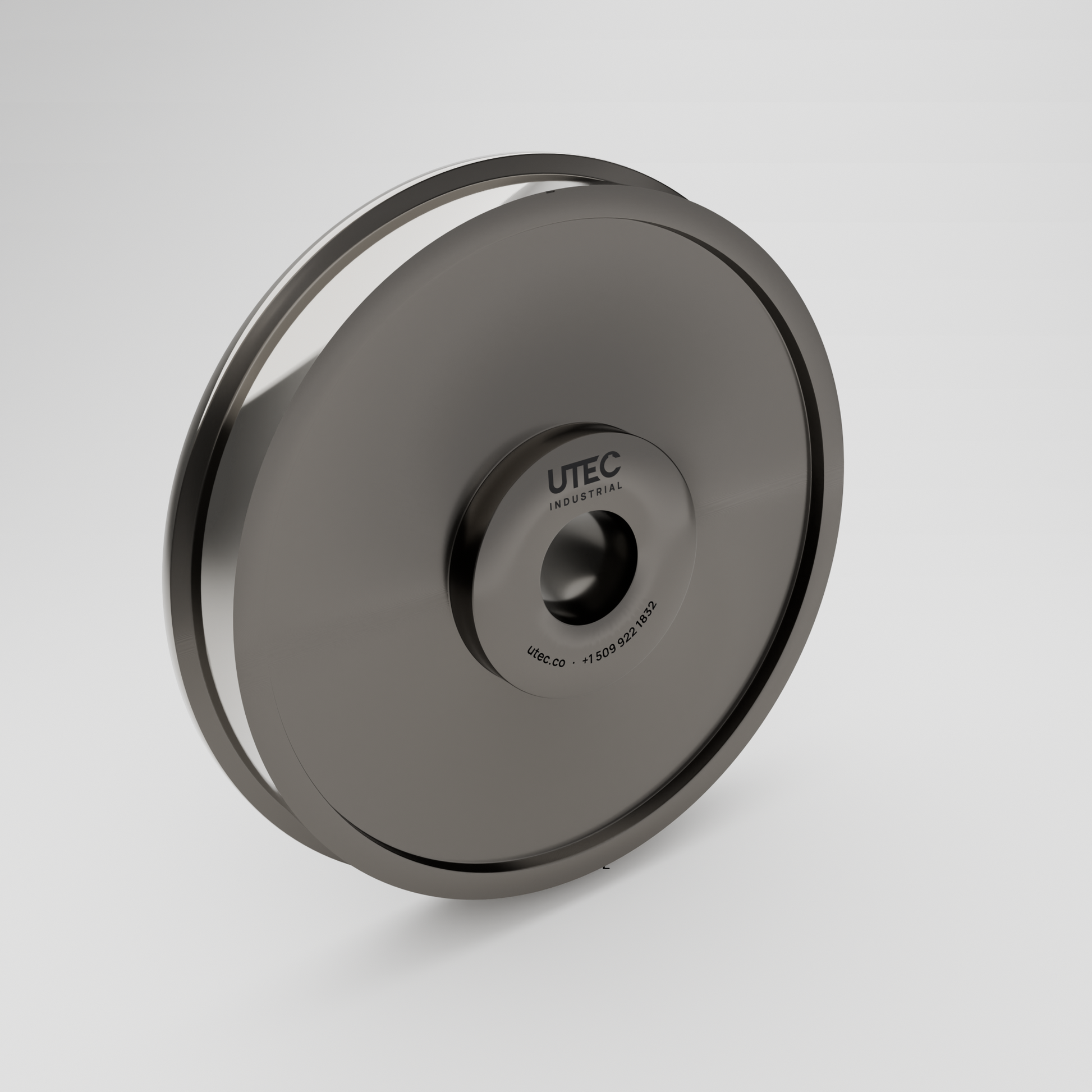 36" Single-Flanged Industrial Wheel